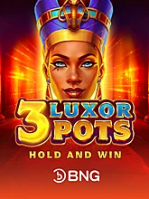3 Luxor Pots Hold and Win